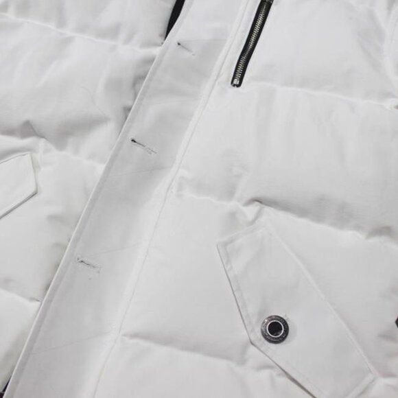 Scissor Hooded Plush Down Jacket - Picture 6 of 8